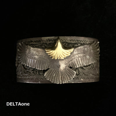 goros DELTAone International Medium Eagle Bracelet X00054 1