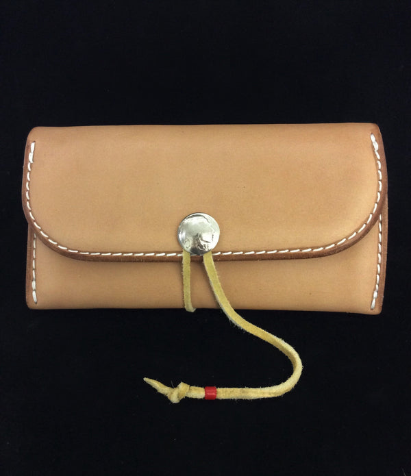 goro's | Trifold Long Wallet (Saddle) / Brand New