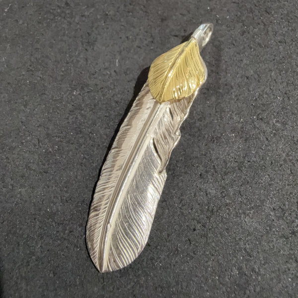 goro's | Gold Top Feather (Left) (XL) / Brand New / New Design
