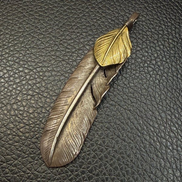 goro's | Gold Top Feather (Left) (XL) / Old Design
