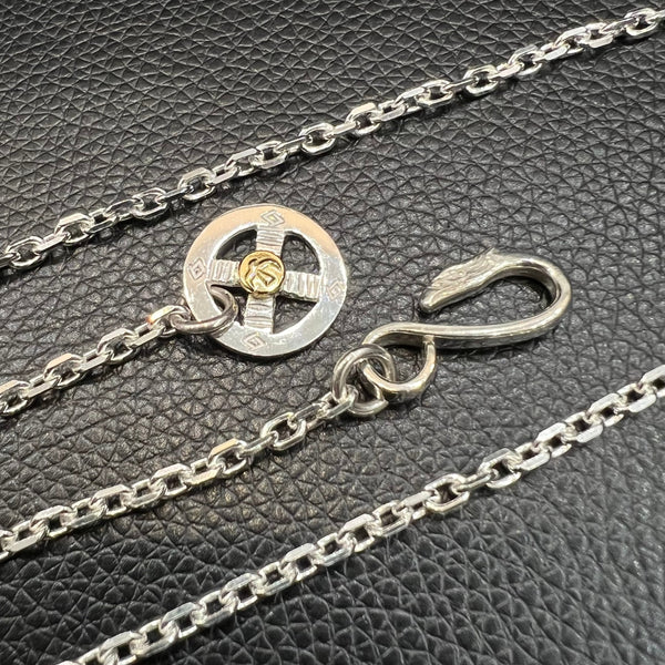 goro's | Small Cornered Chain with Wheel / Brand New
