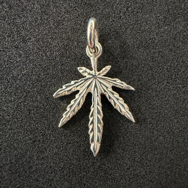 goro's | 素銀大麻葉(S) / 全新品