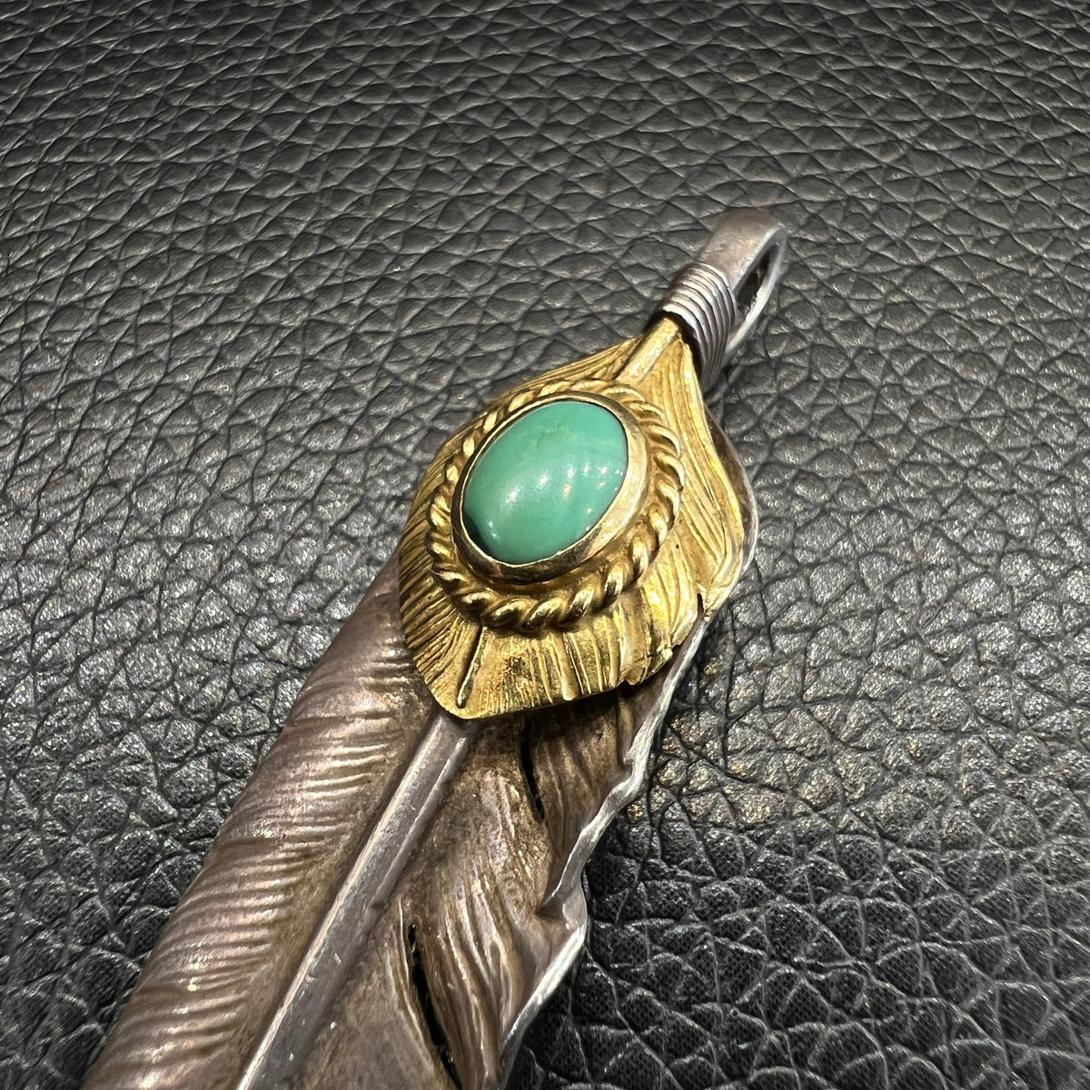 P*i様 garden of eden feather turquoise ri P*i様 garden of eden feather turquoise ri Turquoise-Feather-