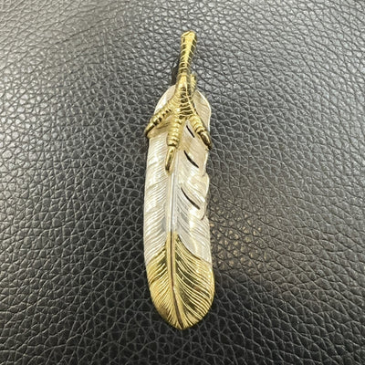 goros DELTAone International Gold Tip Feather with Gold Claw Left XL N00521 1