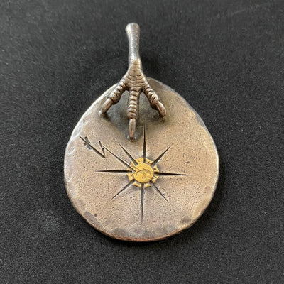 goros DELTAone International Metal Pendant with Silver Claw L 71629a 1