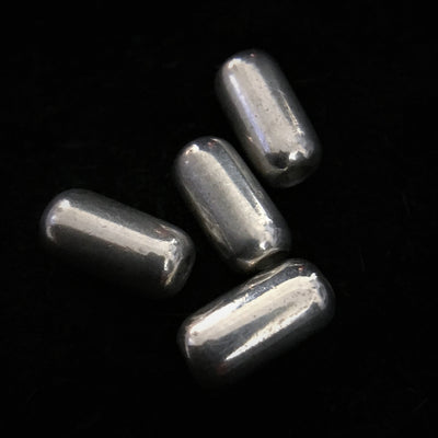 goros DELTAone International Silver Pipe Beads M K00014 1