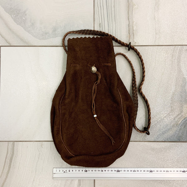 goro's | Drawstring Bag (S) (Dark Brown) / Brand New