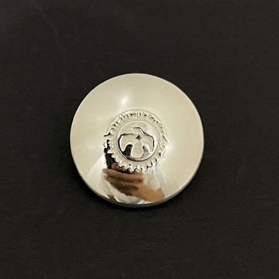 goros DELTAone International Silver Engrave Concho SDrawstring Bag 49439 1