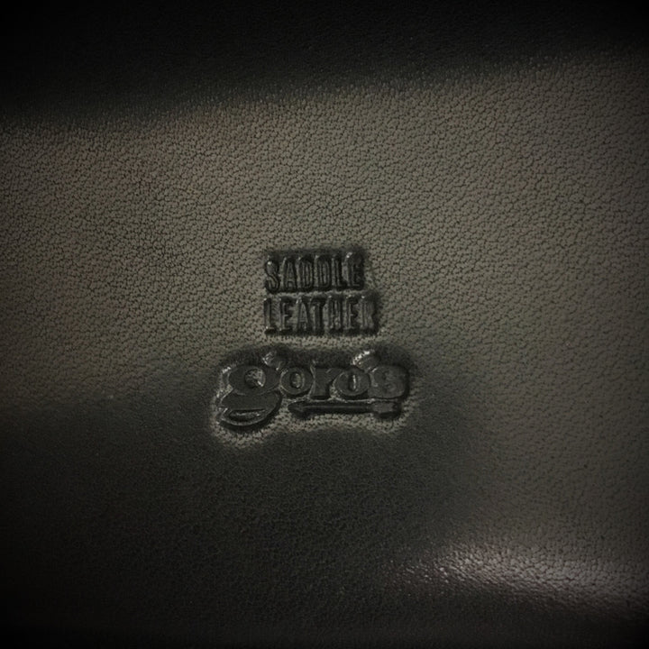 goro's Leather ブラック カードケース goro's | Card Case (Black) / Brand New – goro's | DELTAone