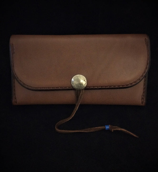 goro's | Trifold Long Wallet (Dark Brown) / Brand New