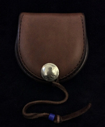 goros DELTAone International Rounded Coin Case Dark Brown 69420 1