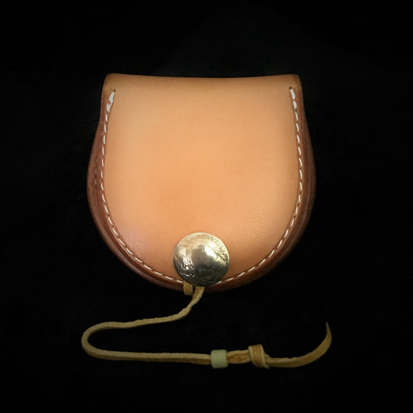 goro's | Rounded Coin Case (Saddle) / Brand New