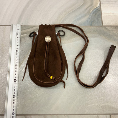 goros DELTAone International Drawstring Purse S Dark Brown 61799e 1