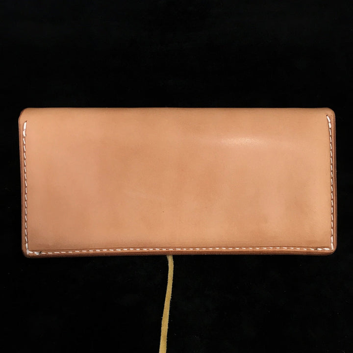 小物 VTG GORO'S LEATHER WALLET goro's | Trifold Long Wallet (Reddish Brown) / Customized