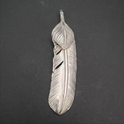 goros DELTAone International Silver Top Feather Right XL 45773b 1