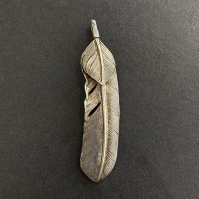 goros DELTAone International Silver Top Feather Right XL 61298h 1
