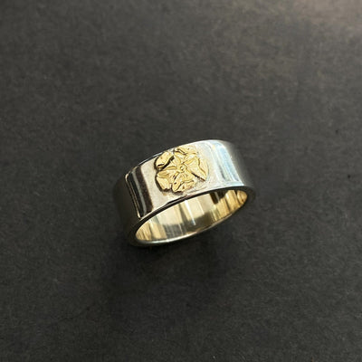 goros DELTAone International Flattened Rose Ring Size 17 70844h 1