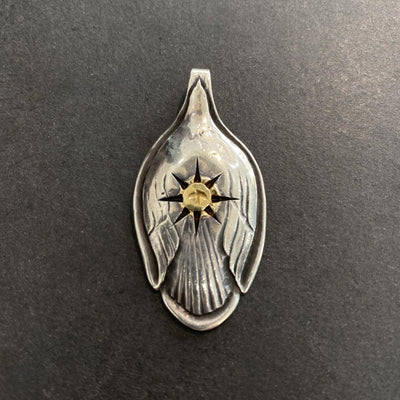 goros DELTAone International Spoon with K18 Gold 70592h 1