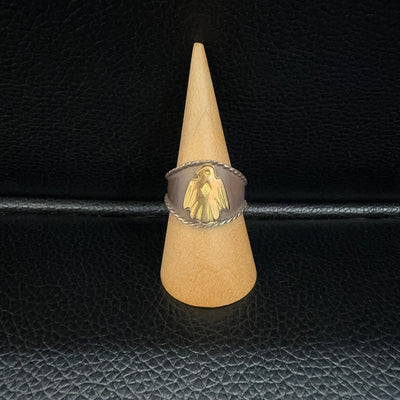 goros DELTAone International Rope Cornered Ring with Eagle Size 15 70769a 1