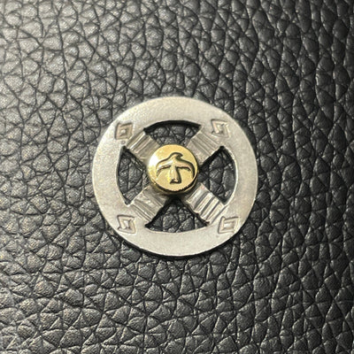 goros DELTAone International Silver Wheel with K18 Gold 69908a 1