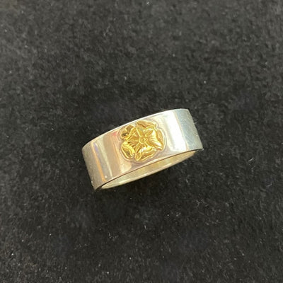 goros DELTAone International Flattened Rose Ring Size 19 62950h 1