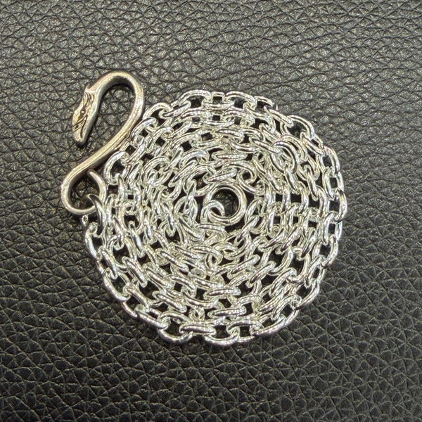 goro's | Large Round Long Chain with Eagle Hook