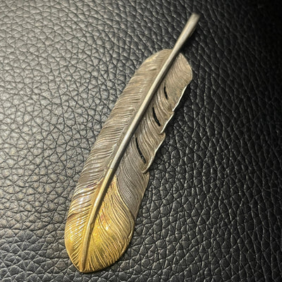 goros DELTAone International Gold Tip Feather Left XL 70069a 1