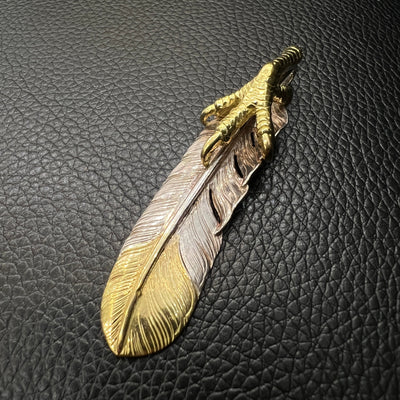 goros DELTAone International Gold Tip Feather with Gold Claw Left XL S00266 1