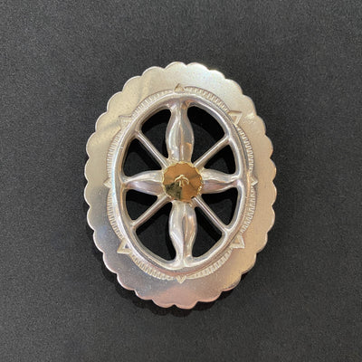 goros DELTAone International Windmill Concho with K18 Gold XL 65473 1
