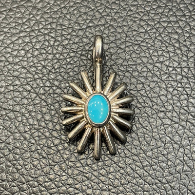 goros DELTAone International Sea Urchin with Turquoise Pendant S 70221 1