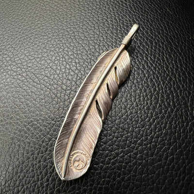goros Feather with Silver Claw Left XL 57699a 1
