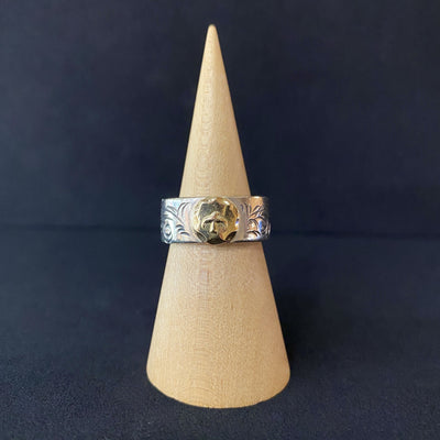 goros DELTAone International ArabesqueFlattened Ring Size 11 70950 1