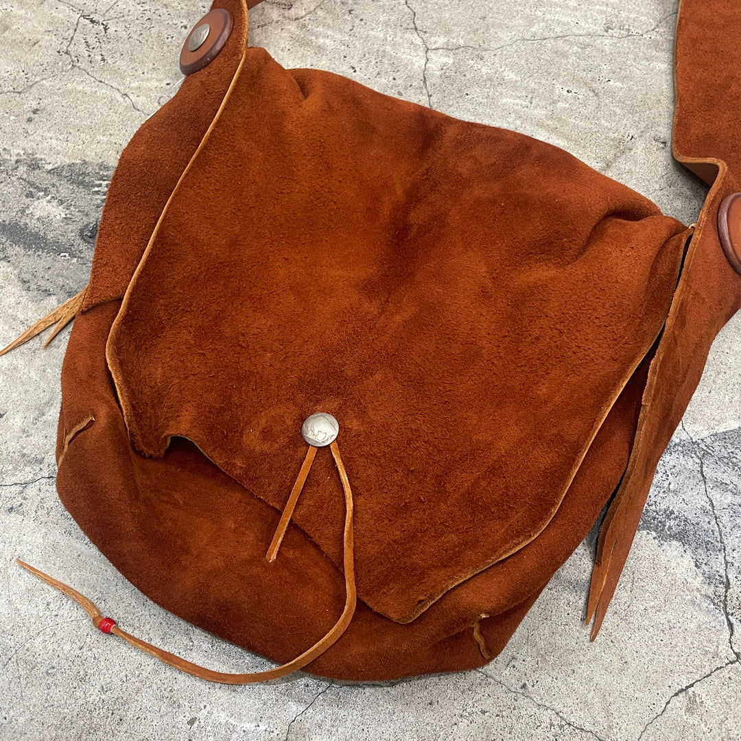 goro's | Deer Skin Bag (S) (Reddish Brown) / Brand New / New