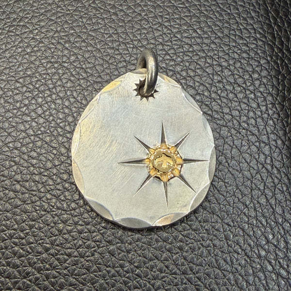 goro's | [SALE] Metal Pendant (M) / Stamp on Side