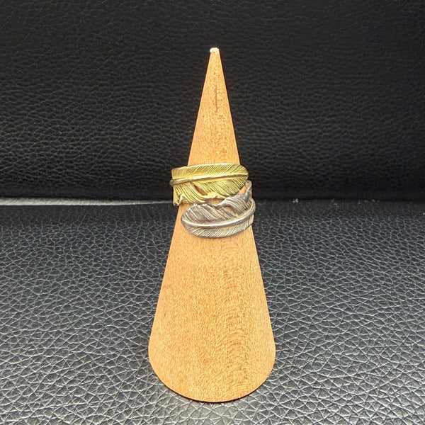 goro's | Double Feather Ring (Size: 2)