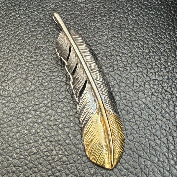 goro's | [SALE] Gold Tip Feather (Right) (XL) / Old Design