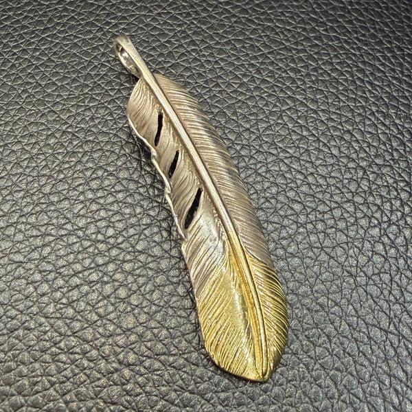 goro's | Gold Tip Feather (Right) (XL) / New Design