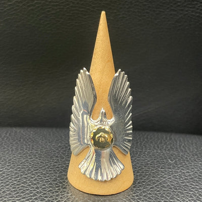 goros DELTAone International K18 Eagle Ring Size 23 70991a 1