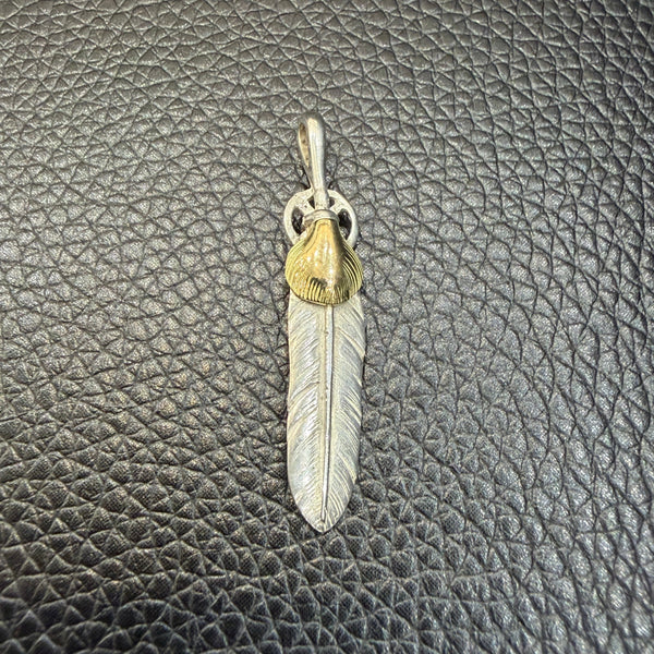 goro's | Silver Heart Wheel Feather (S) / Good Condition