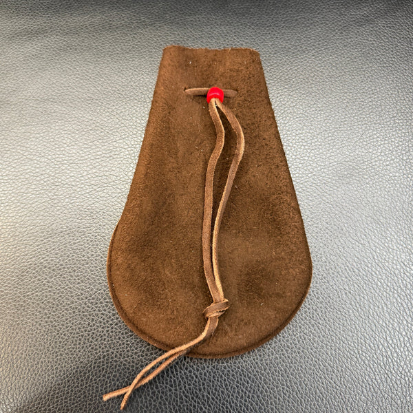 goro's | Drawstring Pouch (Dark Brown) (M) / Brand New