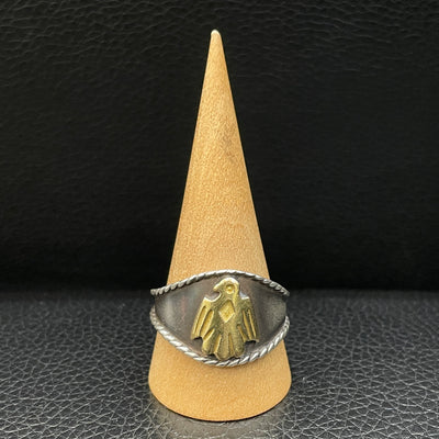 goros DELTAone International Rope Cornered Ring with Eagle Size 25 71169a 1