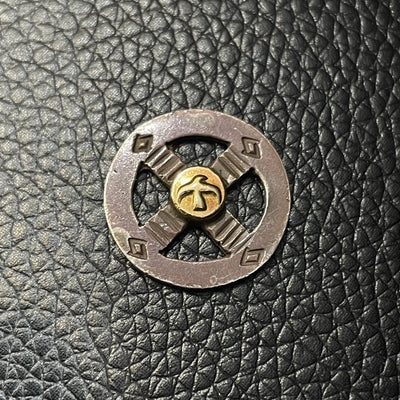 goros DELTAone International Silver Wheel with K18 Gold 71588a 1