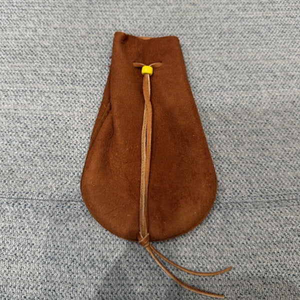 goro's | Drawstring Pouch (Reddish Brown) (M) / Brand New