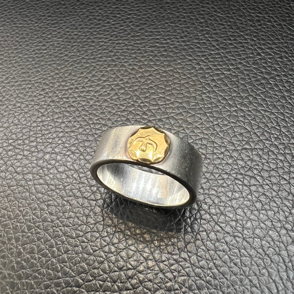 goro's | Flattened Rose Ring (Size: 19)