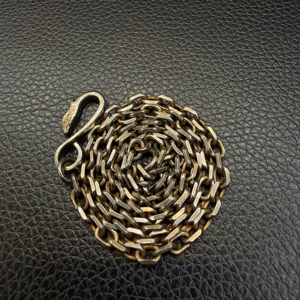 goro's | [SALE] Large Round Long Chain with Eagle Hook