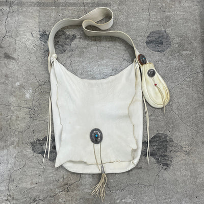 goros DELTAone International Deer Skin Bag S White S00477 1
