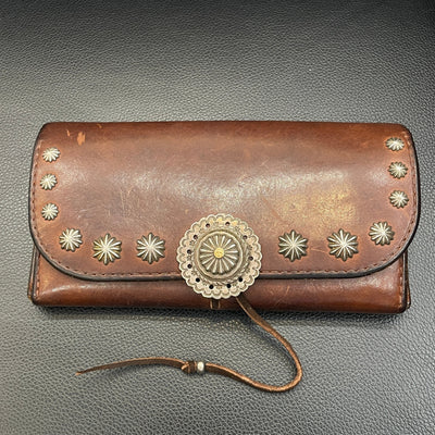 goros DELTAone International Bifold Long Wallet Dark Brown 72243a 1