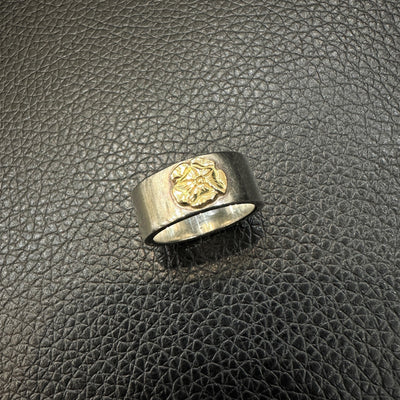 goros DELTAone International Flattened Rose Ring Size 11 57803a 1