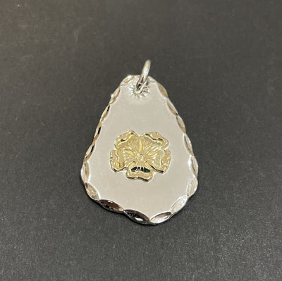 goros DELTAone International Metal Pendant with Rose Stamp 71984a 1