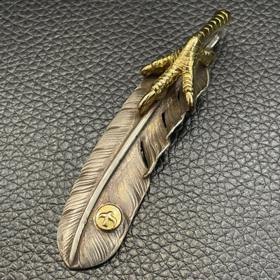 goros DELTAone International Feather with Metal and Gold Claw Left XL S00268 1